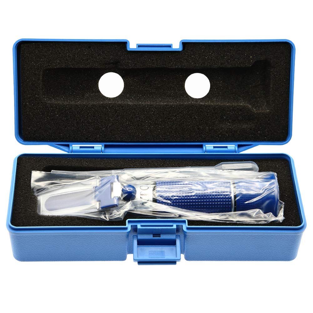 Sunvara Honey Refractometer Digital Brix Refractometer - Coolant Refractometer Honey Bee Keeping Honey Refractometer Moisture Bee Keeping Refractometer Dual Refractometer